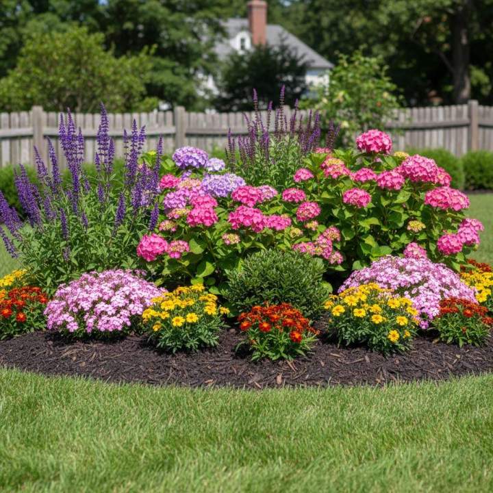soin des massifs floraux Périgueux
